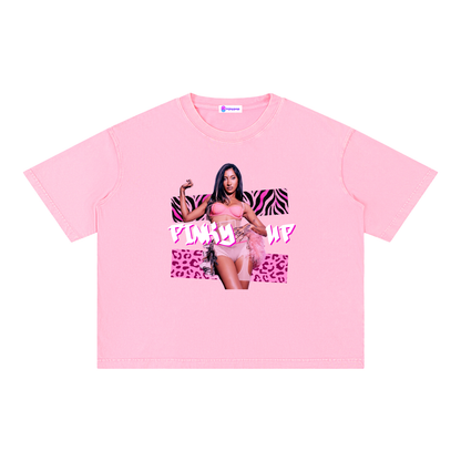 KATSEYE Lara Pinky Up Vintage Tee