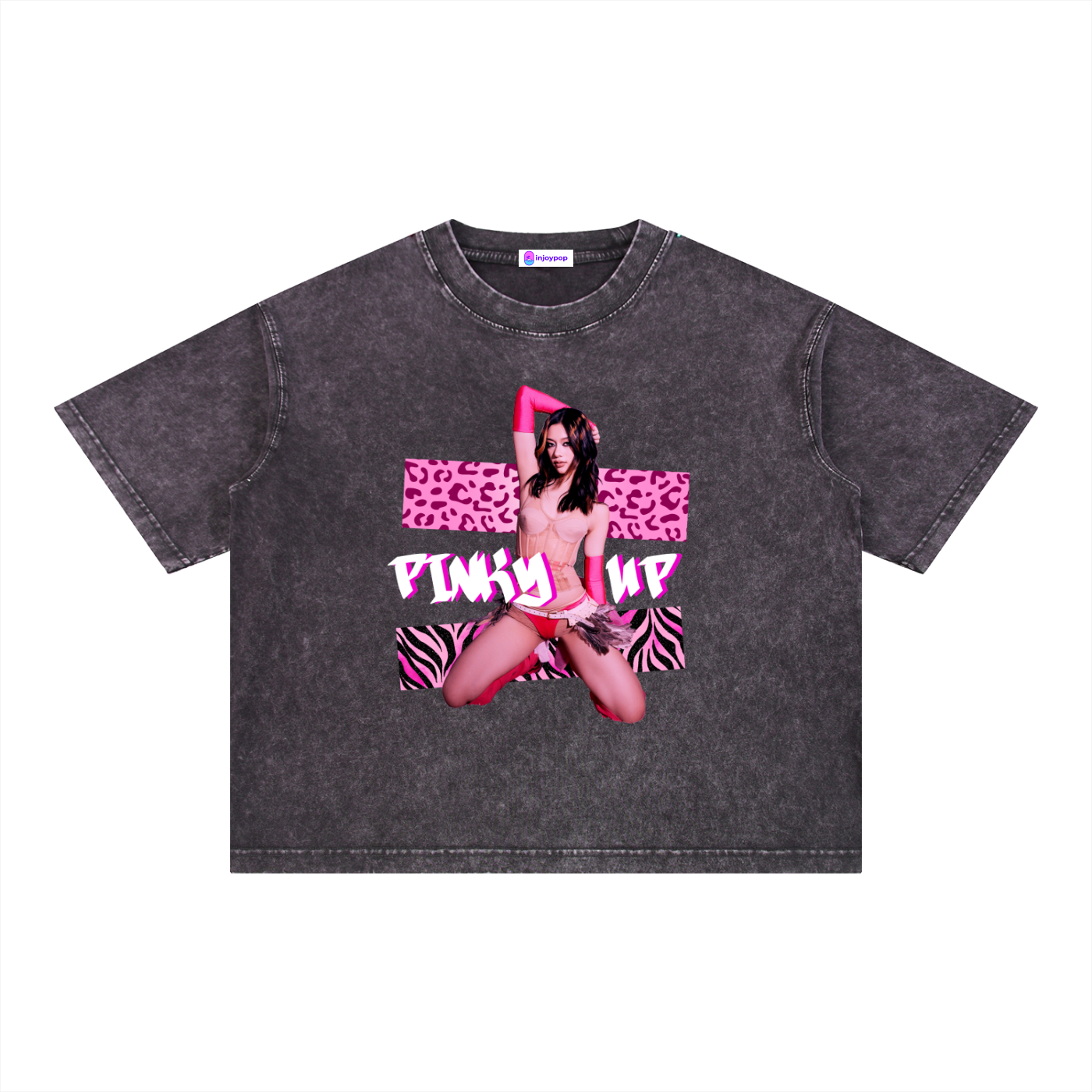 KATSEYE Megan Pinky Up Vintage Tee