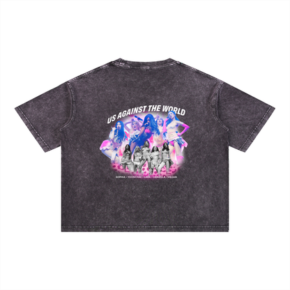 KATSEYE Megan Pinky Up Vintage Tee
