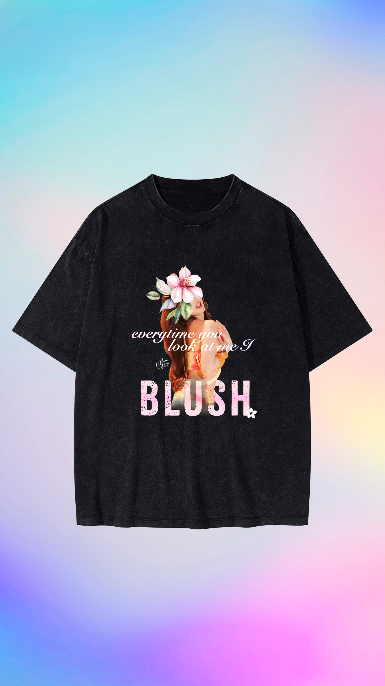 Maloi BLUSH Vintage Tee