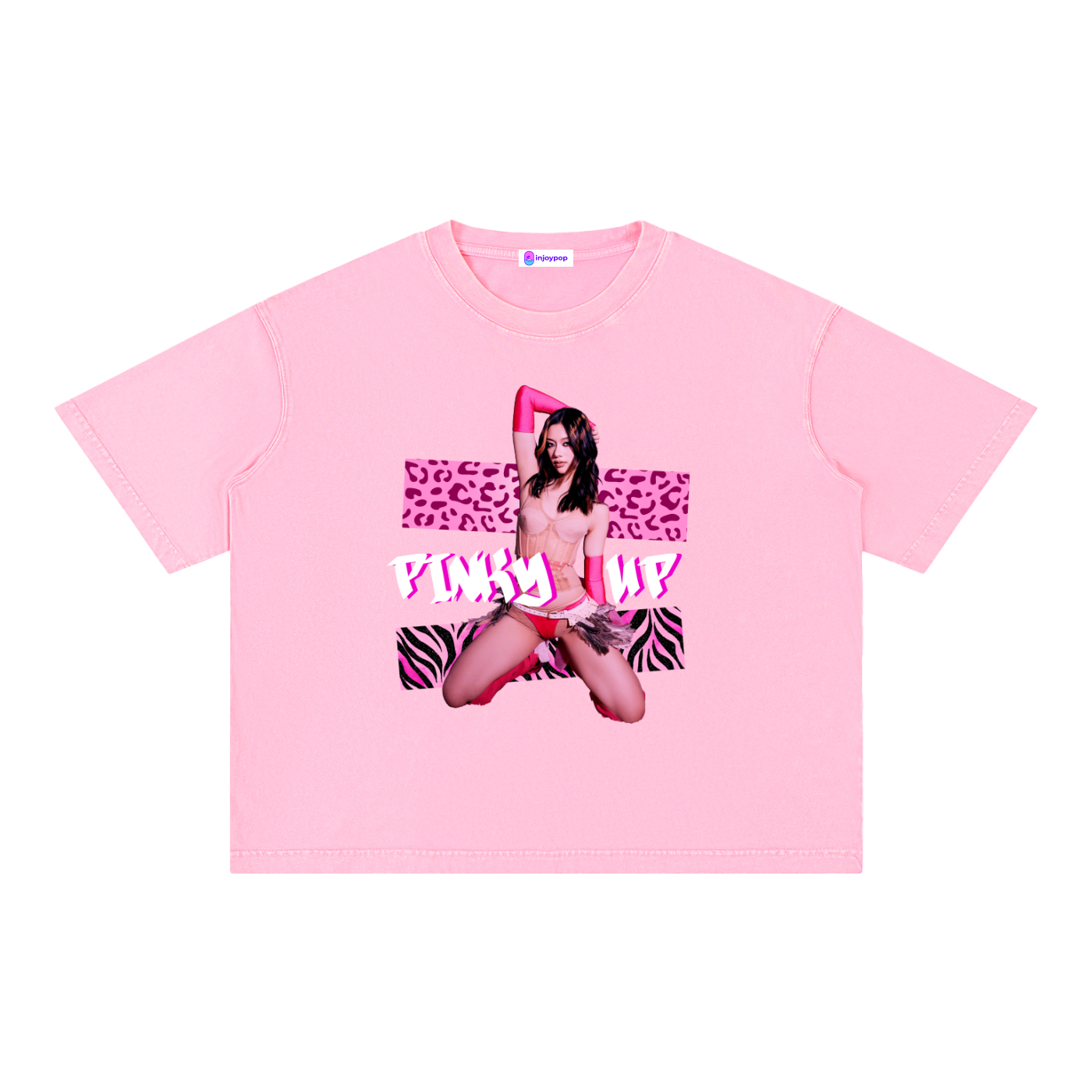 KATSEYE Megan Pinky Up Vintage Tee