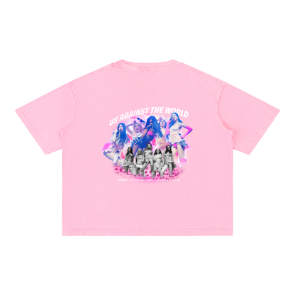 KATSEYE Lara Pinky Up Vintage Tee